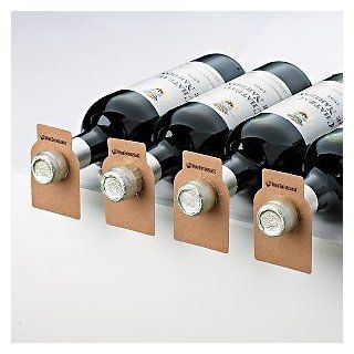 Wine Enthusiast All Heart Redwood Bottle Tags, Set of 100 Wine Racks Kitchen & Dining