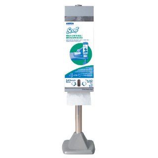 Kimberly Clark Scott 09023 Plastic Mega Cartridge Napkin System Dispenser, 22 5/8" Length x 8" Width x 5 3/4" Depth, Grey