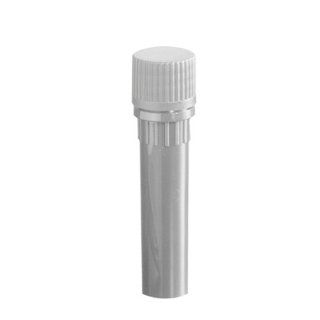 Axygen SCT 150 SS C S Self Standing Screw Cap Microcentrifuge Tubes With Clear O Ring Cap, 1.5mL, Clear PP, Sterile (1 Case 100 Tubes and Caps/Bag; 5 Bags/Unit; 8 Units/Case) Science Lab Micro Centrifuge Tubes