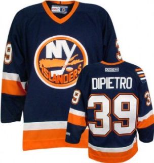 Rick DiPietro CCM NHLPA Player New York Islanders Jersey   Large  Clothing