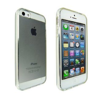 TOMATO SlimFit Series Transparent TPU Rubber Case Compatible with Apple iPhone 5   Clear   Super high quality made in USA product. Cell Phones & Accessories