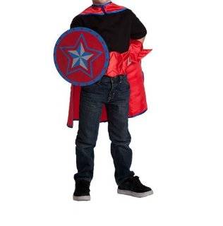  Little Adventures Red & Blue Power Shield Boys Costume Dress Up 