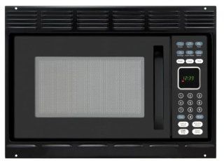 Advent MW912BWDK Black Built in Microwave Oven, 0.9 cu.ft. capacity, 900 watts of cooking power and 10 adjustable power levels let you boil, reheat, defrost and more, with Wide Trim Kit