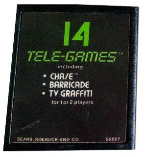 Chase  Telegames Atari 2600 Video Games
