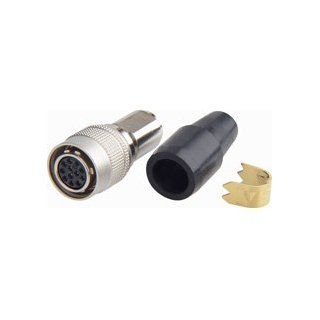 Hirose HR10A 10P 12S 12 Pin Female Push Pull Connector with 10mm Male Shell by Hirose Electronics