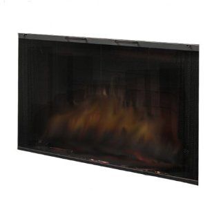 Dimplex BFGLASS45BLK 45 Inch Single Pane Tamperproof Glass Firebox Door