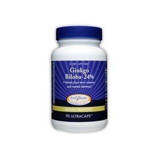 Ginkgo Biloba 24% 90 capsules by Enzymatic Therapy Health & Personal Care