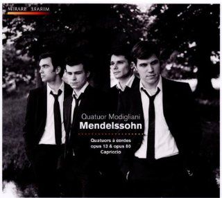 Mendelssohn String Quartets Opp.13 & 80, Capriccio Music