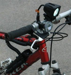 LarsonElectronics LED Light Emitter Bike Mount Kit   10 Watt LED   45'L X 40'W Flood Beam   2 hour Run Time