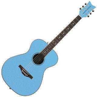 Daisy Rock Pixie Acoustic Guitar, Sky Blue Musical Instruments