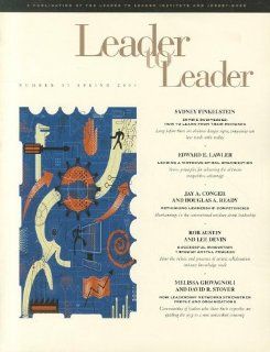 Leader to Leader (LTL), Spring 2004 (J B Single Issue Leader to Leader) (Volume 32) Joe LeBoeuf, Frances Hesselbein 9780787971090 Books
