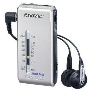 Sony FM Stereo / AM Radio Silver pocketable SRF S86 / S Electronics