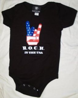 ROCK in the USA Infant And Toddler Bodysuits Clothing