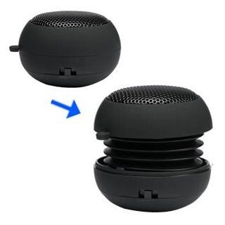 Midea Tech Mini Portable Capsule Speaker (Black) w/Build in rechargerable Battery   Players & Accessories