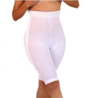 Zippered Lower Waist Compression Garments Above Knee Thigh Shapewear