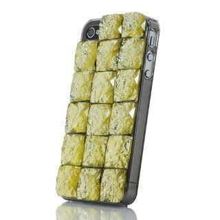 Yellow Crystal Luxury Bling Galaxy Meteorite Series Precious Back Cover Case for Iphone 4 4G 4S Cell Phones & Accessories