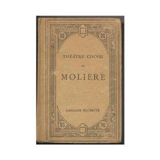 Theatre Choisi De Moliere   20th Edition c. 1920 Ernest Thirion Books