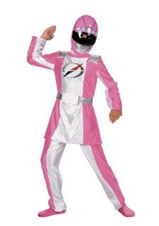 Power Rangers   Pink Ranger Child Costume Size 7 8 Medium Toys & Games