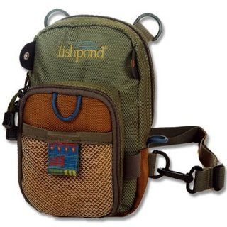 FISHPOND SAN JUAN VERTICAL CHEST PACK   NEW Sand/Saddle Brown  Fishing Tackle Storage Bags  Sports & Outdoors