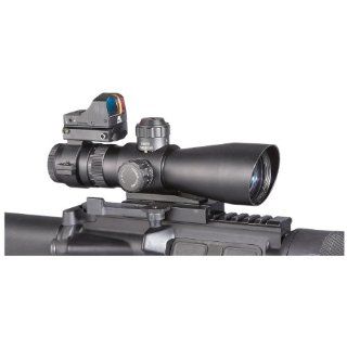 NcStar Mark III Tactical Mil Dot 3 9X42/Scope Adaptor Mount/Red Dot Combo Package (STM3942G/D)  Rifle Scopes  Sports & Outdoors