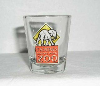 TAMPA LAWRY PARK ZOO SHOTGLASS Shot Glasses Kitchen & Dining