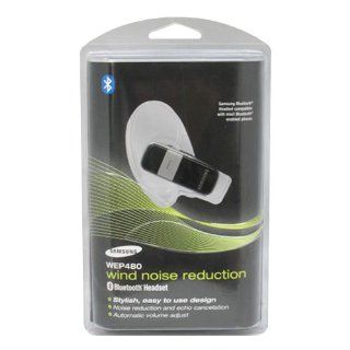 Samsung WEP480 Bluetooth Headset with Wind Noise Reduction Technology Cell Phones & Accessories