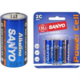 12 Sanyo Power Cell 2C Batteries Electronics