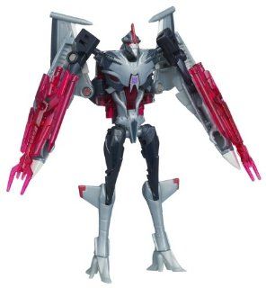 Transformers Prime Cyberverse Command Your World Commander Class Series 2   Starscream Toys & Games