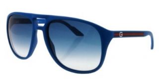 Gucci GG1018/S Sunglasses 0I2D Blue (KX Dark Blue Gradient Lens) 57mm Gucci Shoes