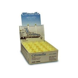 Citronella Votive Indoor and Outdoor Insect Repellent Candle 3/8 X 2 Inch (pack of 6)" "  