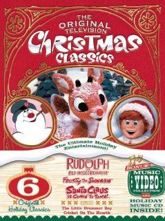 The Original Television Christmas Classics (Rudolph the Red Nosed Reindeer/Santa Claus Is Comin' to Town/Frosty the Snowman/Frosty Returns/The Little Drummer Boy/Cricket on the Hearth) Jackie Vernon, Billy De Wolfe, Fred Astaire, Mickey Rooney, Billie