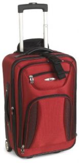 Skyway Flair 7 22" Vertical Carry On Case,Scarlet,One Size Clothing