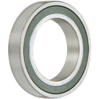 SKF 61906 2RZ Radial Bearing, Single Row, Deep Groove Design, ABEC 1 Precision, Double Sealed, Non Contact, Normal Clearance, Steel Cage, 30mm Bore, 47mm OD, 9mm Width Deep Groove Ball Bearings