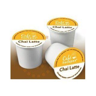 Green Mountain Cafe Escapes Chai latte K cups Pack of 80 K cups  Gourmet Food  Grocery & Gourmet Food