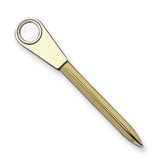 Brass plated Magnifying Glass and Letter Opener Jewelry