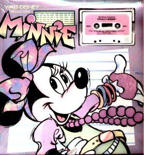 Walt Disney   Totally Minnie   12x12 Pkg with Audio Cassette Music