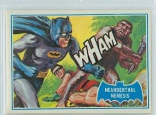 1966 Batman Blue Bat 14 Neanderthal Nemesis Near Mint Logo Entertainment Collectibles
