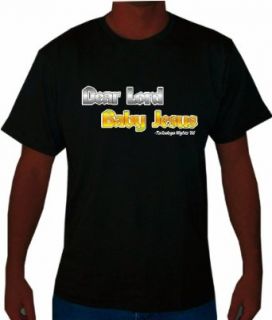Talladega Nights "Dear Lord, Baby Jesus" Mens Funny Movie Line T Shirt Novelty T Shirts Clothing