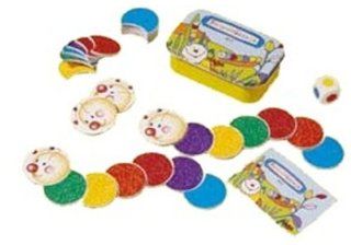 Caterpillar Dice Tin Game to Go Toys & Games