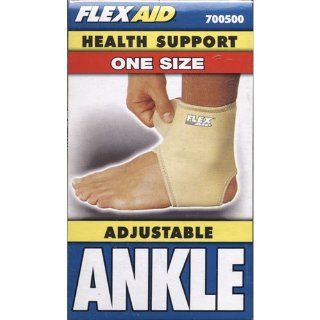 2 Flex Aid Compression Adjustable Ankle Supports Health & Personal Care