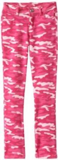 Almost Famous Girls 7 16 Camo Printed Knit, Pink Fresh, 7 Clothing