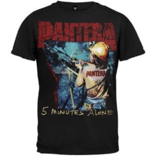 Pantera   5 Minutes Alone T Shirt Clothing