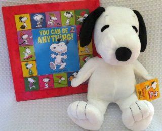 Peanuts Collection Bundle  Snoopy 12" Plush and "You Can Be Anything" Hardback Book by Kohl's Cares Toys & Games