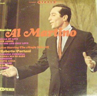 Starring Al Martino Also Starring Roberto Portoni [ LP Vinyl ] Music