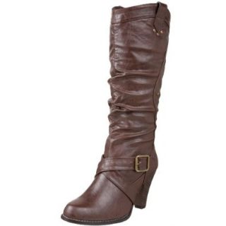 Rampage Women's Illinois Mid Calf Boot,Brown,6.5 M US Shoes