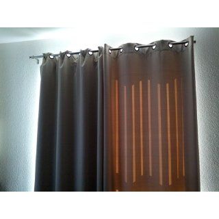 Solid Grommet Top Thermal Insulated Blackout Curtain 84 Inch Length by 52  Inch, 1 Pair BEIGE   GT   Window Treatment Curtains