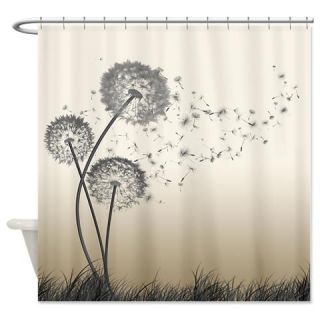  Dandelion Wishes Shower Curtain