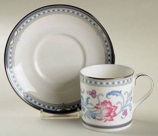 Royal Doulton Canterbury Flat Demitasse Cup & Saucer Set, Fine China Dinnerware
