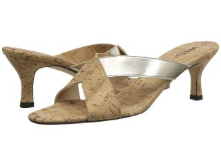 Vaneli Millie Womens Slide Shoes (Gold)