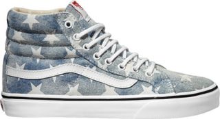 Vans Washed Sk8 Hi Slim   Stars/Blue Sneakers